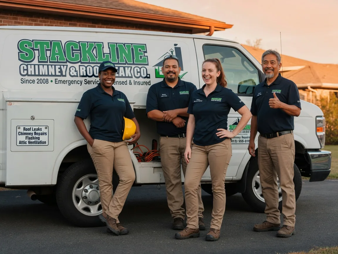 Chimney flashing repair company in Hope, AR